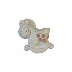 Magnete Cavalluccio a Dondolo Rosa – Produzione Made in Italy